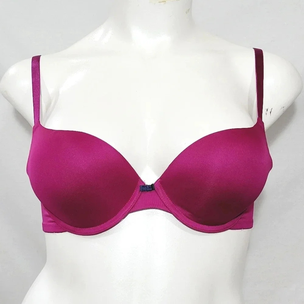 36C Maidenform 5679 Self Expressions Push-Up UW Bra Pink NWT